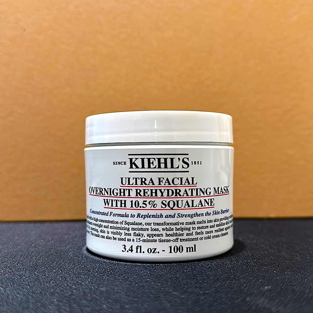 Kiehl’s Ultra Facial Overnight Hydrating Face Mask with 10.5% Squalane